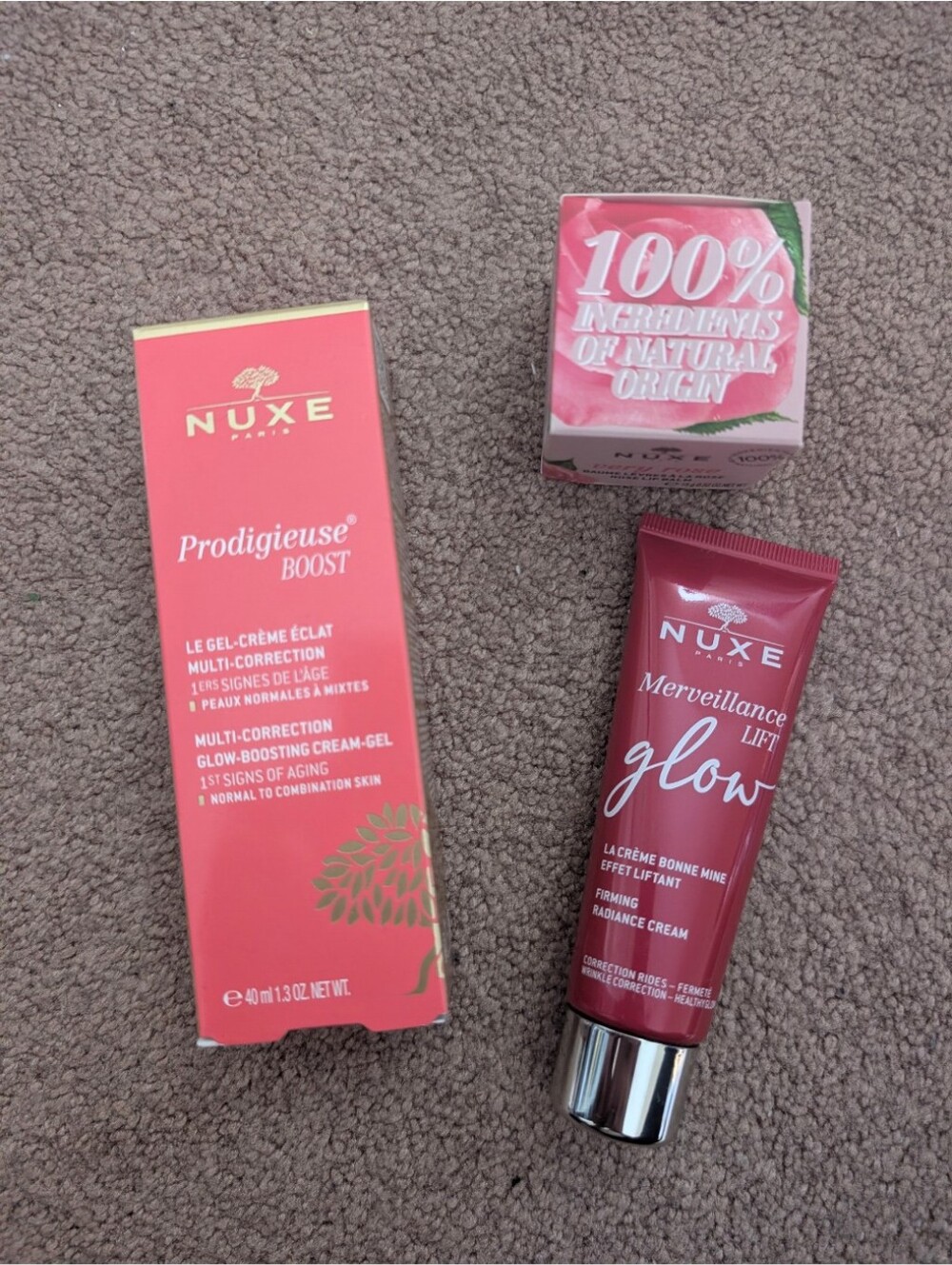 NUXE Set Of Three Face and Lip Skincare
